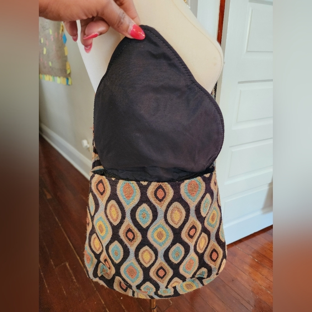 Boho Tapestry Woven Crossbody Shoulder Bag Multicolor Festival - Picture 5 of 11